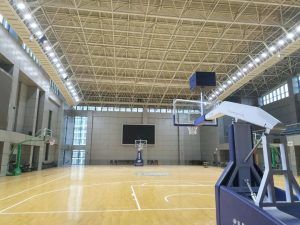 Proyecto de iluminacion realizado en el Centro deportivo de la Unoversidad Normal de China Central, en Wuhan ,China.