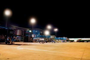 proyecto de iluminacion realizado en el aeropuerto internacional de hangzhou