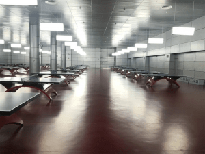 Proyecto de iluminacion realizado en el Centro deportivo de la Unoversidad Normal de China Central, en Wuhan ,China.