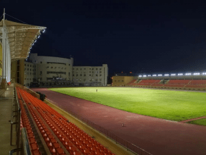 proyecto de iluminacion realizado en el estadio Shenyang Tiexi