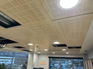 Proyecto de sustitución de iluminación en las oficinas de la empresa Bidean Garraioak, en Oiartzun, Guipúzcoa.