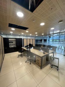 Proyecto de sustitución de iluminación en las oficinas de la empresa Bidean Garraioak, en Oiartzun, Guipúzcoa.
