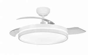 Ventilador LED BS04 blanco