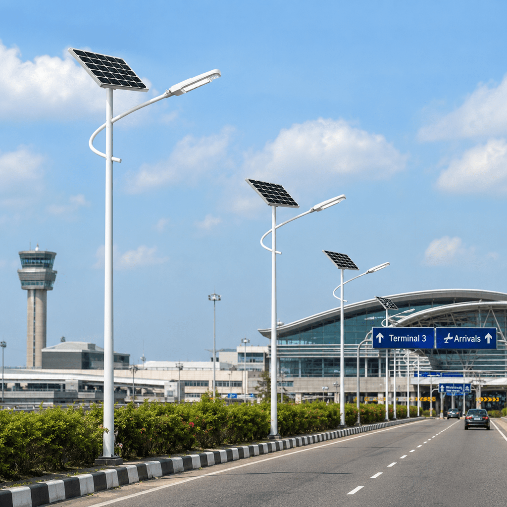 Farola solar LED modular DST2 de CHZ Lighting