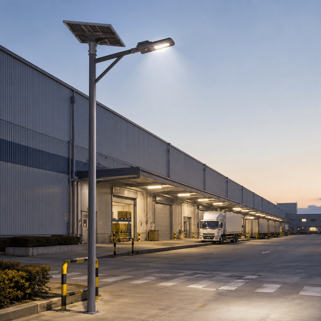 Farola solar LED modular DST3 de CHZ Lighting