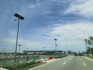 Proyecto de iluminación realizado en el aeropuerto de Costa de Marfíl.